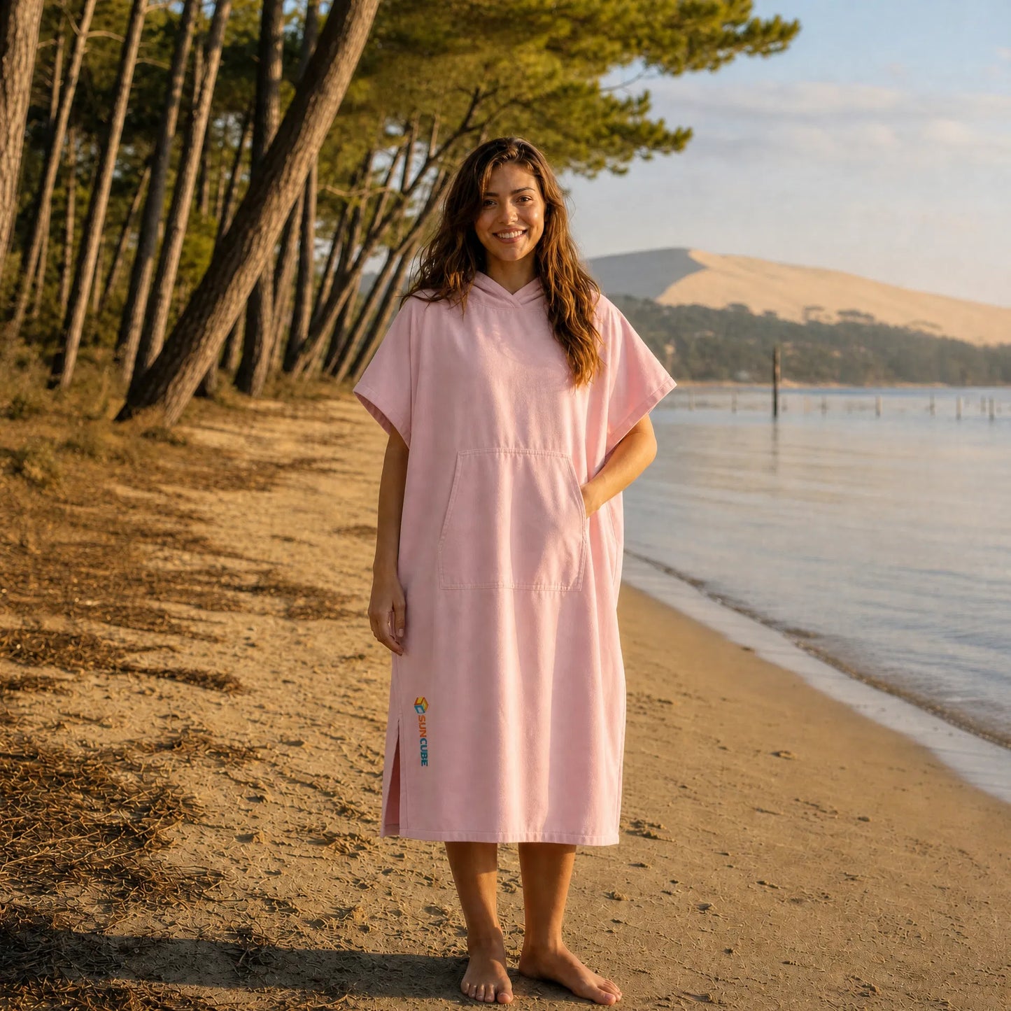 Poncho de surf à capuche – SunCube
