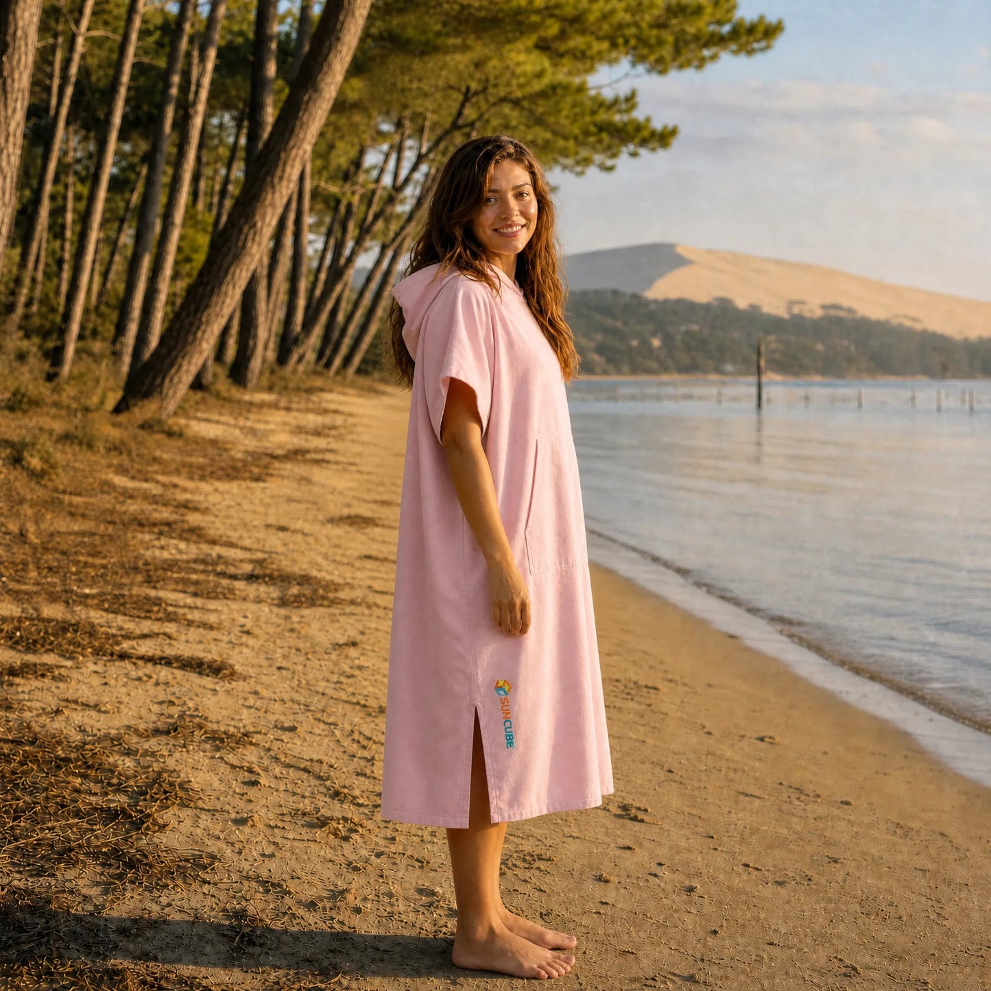 Poncho de surf à capuche – SunCube